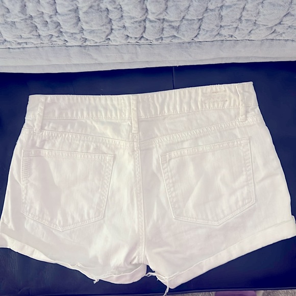 PAIGE white denim Jimmy Jimmy Short-Belle sz27 - Picture 3 of 5